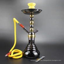 Coloured Glaze DG-27 Glass Shisha Hookah Set with Disposable Plastic Single Hose